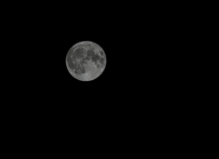 full moon night sky