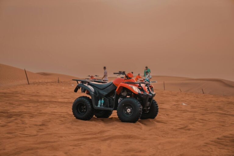 atv quad bike dunes